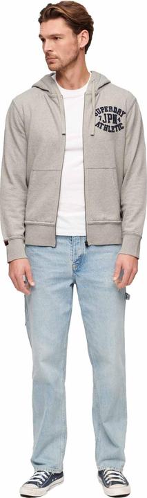 Actual product image Superdry Sweat jacket Casual Comfortable fit Vintage Athletic Zip Hoodie (M)