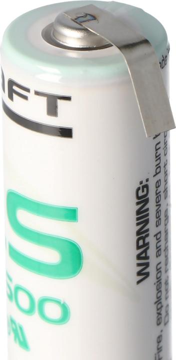 Produktbild Saft Batterie LS14500CNR mit U-Form Lötfahnen (1 Stk., AA, 2250 mAh)