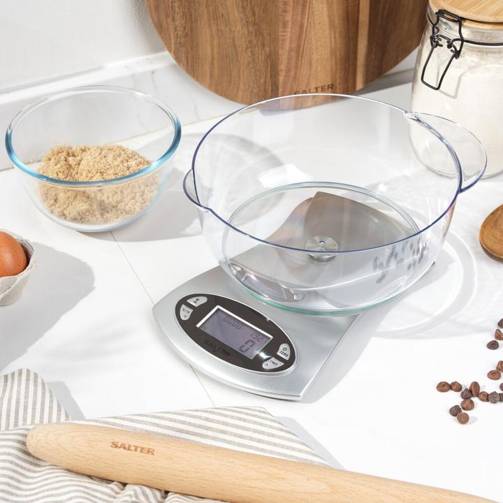 Actual product image Salter 1069 SVDR 5 kg electronic kitchen scale - Sidabrinis