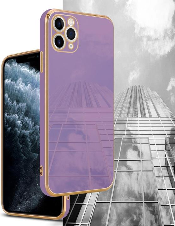Produktbild Cadorabo Hülle für Apple iPhone 12 PRO MAX im TPU mit Kameraschutz LM130 Style (Apple iPhone 12 Pro Max)