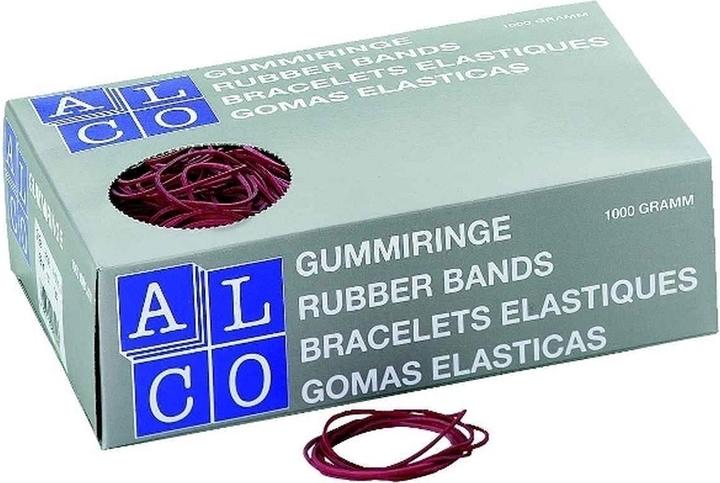 Actual product image Alco Rubber ring 100mm rubber red 1.000 g/pack. (1 pcs.)