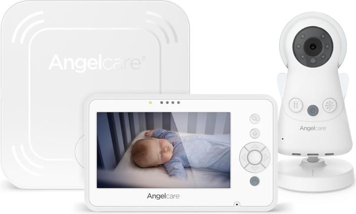 Immagine prodotto Angelcare Monitoraggio del movimento del bambino con video e video del figlio (Video e audio)
