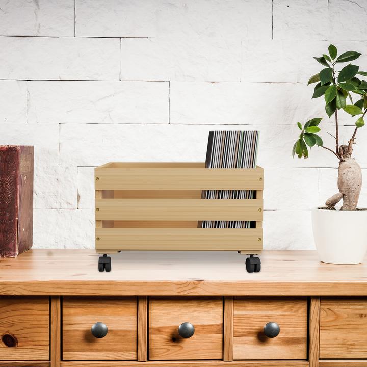 Produktbild Relaxdays Schallplatten-Kiste (Platten)
