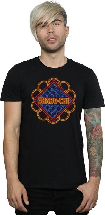 Produktbild ShangChi And The Legend Of The Ten Rings Neon Ring Logo TShirt (3XL)