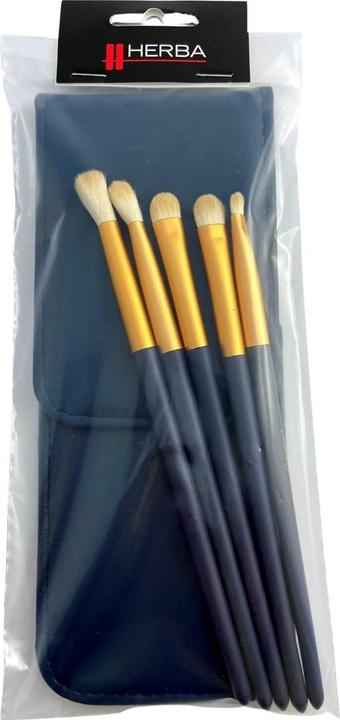 Produktbild Herba Make-up Set Pinsel 5-teilig blau (Set)