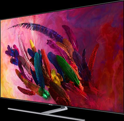 Actual product image Samsung Qe75q7fn (75", LCD, 4K, 2018)