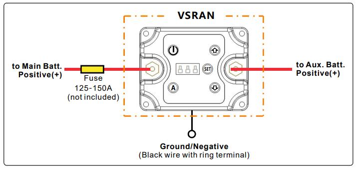 Produktbild Swaytronic VSR Relais 12V 150A