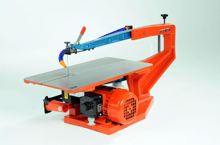 Hegner Scie de précision avec moteur de qualité, variateur de vitesse, kit de lames de scie