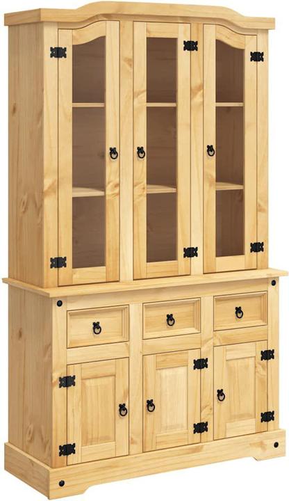 Produktbild VidaXL Highboard Corona Me x ikanische Kiefer (112 x 43 x 196 cm)