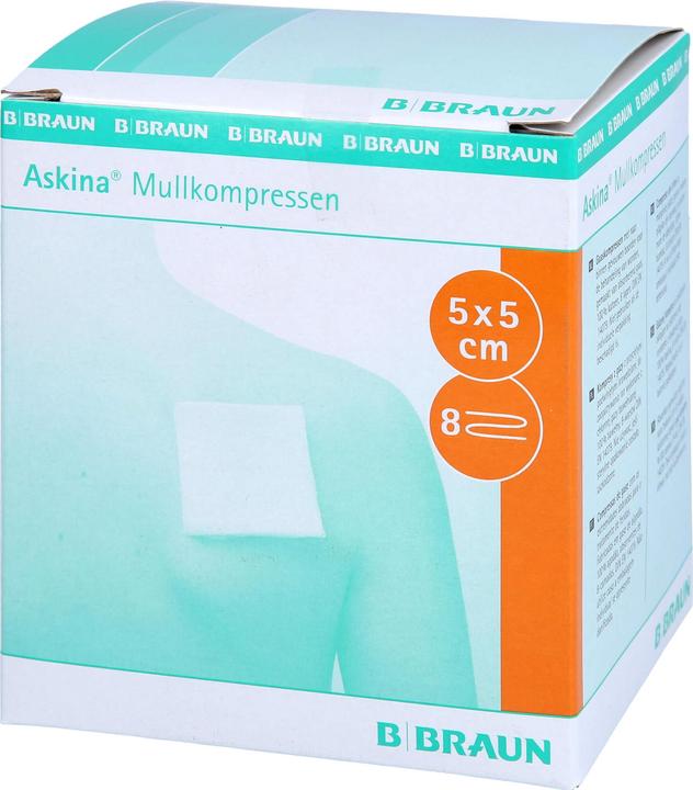 Actual product image Askina Mullkompresse 5cmx5cm steril