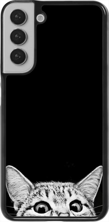 Immagine prodotto PhoneLook Copertina Gatto che guarda in alto nero (Samsung Galaxy S22+)