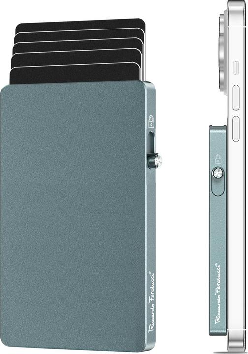 Actual product image Riccardo Ferducci Credit card case, wallet, slim wallet, RFID, mini wallet