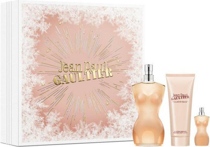 Immagine prodotto Gaultier Classique Eau De Toilette Spray 100ml Set 3 Pezzi (Eau de toilette, 100 ml)