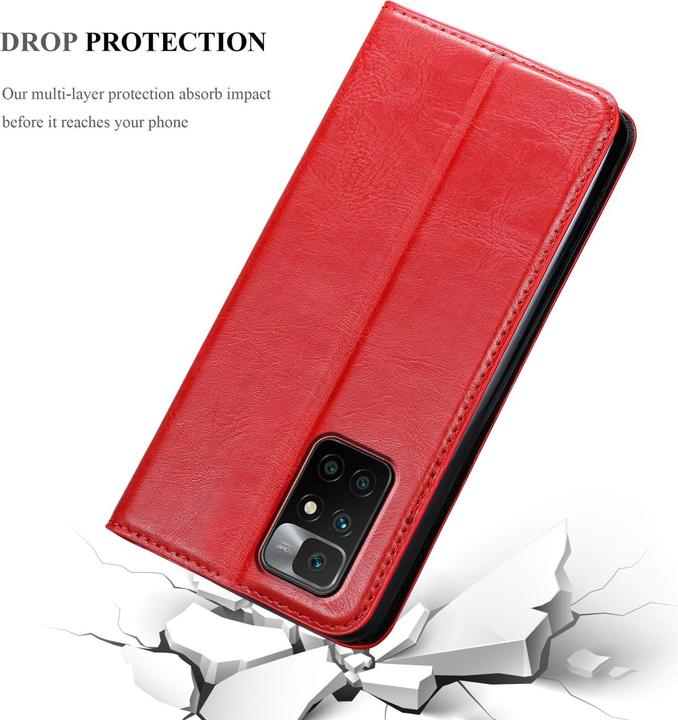 Immagine prodotto Cadorabo Libro Invis. Coperchio magnetico (Xiaomi Redmi 10)