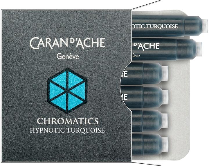 Caran d'Ache Chromatics Tintenpatronen (Inkwell, Turquoise)