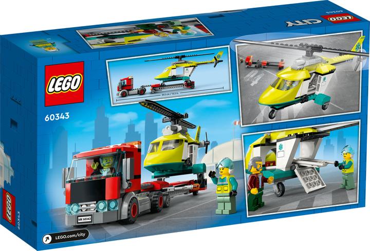 Produktbild LEGO Hubschrauber Transporter (60343, LEGO City)