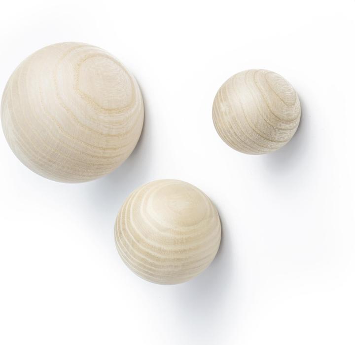 kommod Balls wall hooks set of 3
