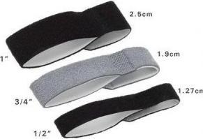 Produktbild 3pp Buddy Loops 1.27cm breit schwarz