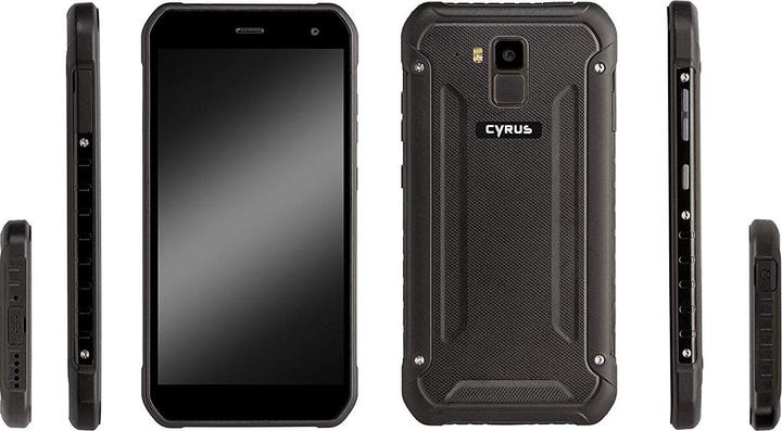 Actual product image Cyrus CS 40 - Freestyle (32 GB, Black, 5.20", Hybrid Dual SIM, 16 Mpx, 4G)