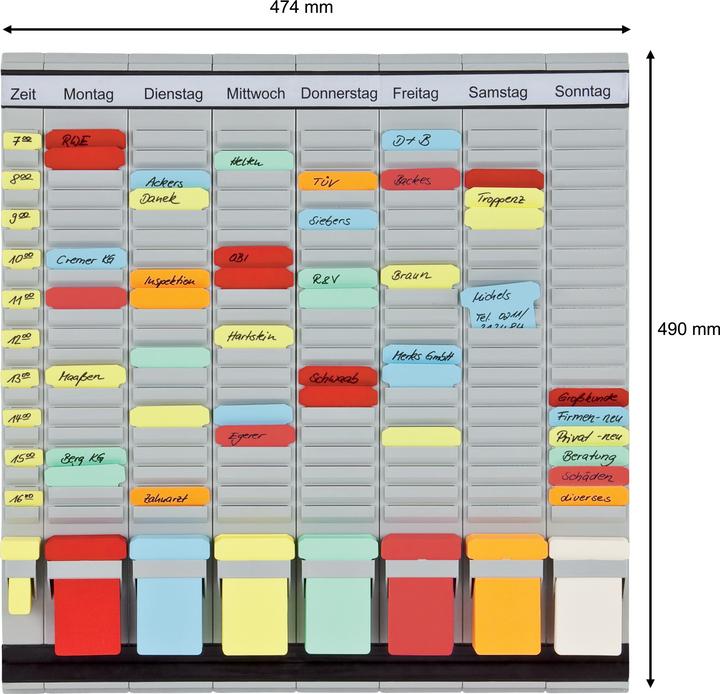 Produktbild Franken Kartentafel (47.5 x 49 cm)