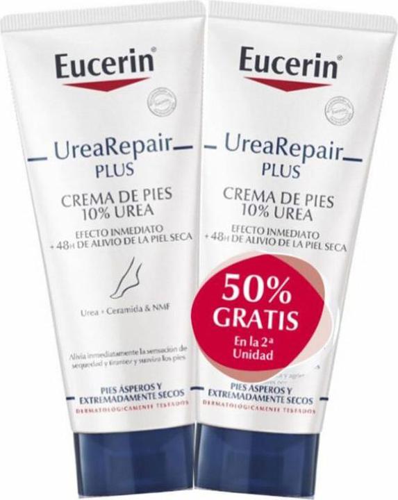 Produktbild Eucerin Urearepair Plus Fusscreme 2x100ml (Fussbad, 100 ml)
