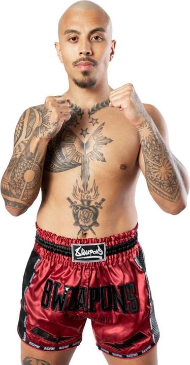 Image du produit 8Weapons 8 WEAPONS Muay Thai Shorts carbone rouge Dawn (XL)