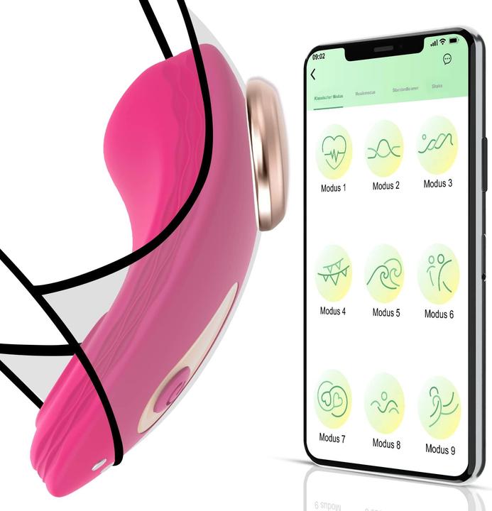 Actual product image Whigmaleerie Butterfly vibrator