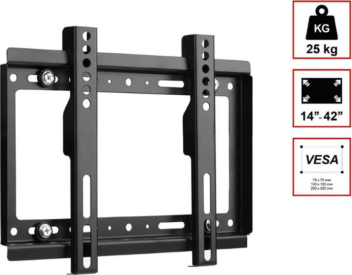 Image du produit Avizar AVJ-Y083 Wandhalterung (Mur, 42", 25 kg)