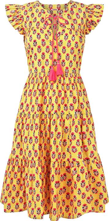 Produktbild Joe Browns Tassel Detail Floral Frilly Sleeve Mini Dress (16)