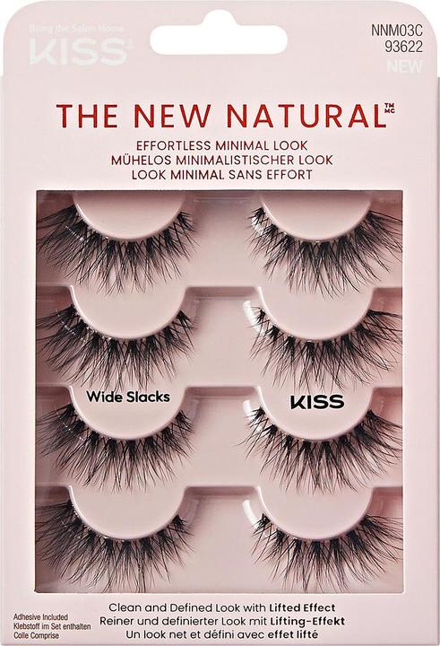 Produktbild KISS Lash The New Natural Wide Slacks (Künstliche Wimpern)