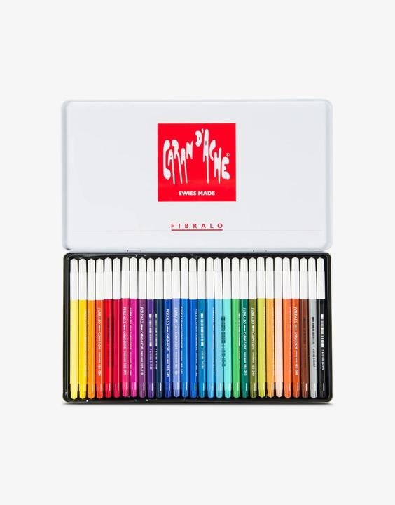 Produktbild Caran d'Ache Fibralo Metallschachtel (Mehrfarbig, 30 x)