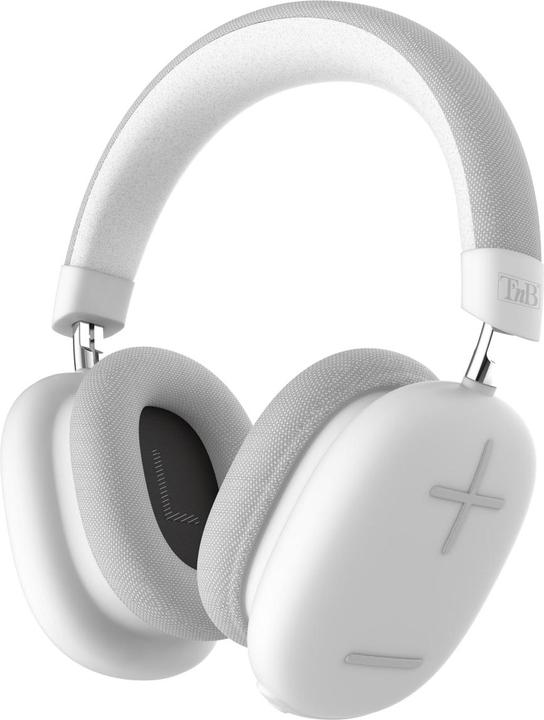 T'nB Casque Micro Bluetooth Bounce (Blanc) (ANC, 50 h, Cable)