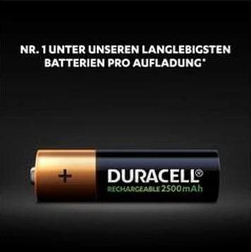 Actual product image Duracell Recharge Ultra (4 pcs., AA, 2500 mAh)