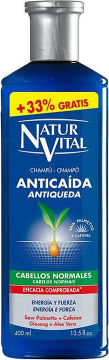 Produktbild Naturaleza Y Vida CHAMPU ANTICAIDA cabello normal 300 +100 ml (300 ml, Flüssiges Shampoo)
