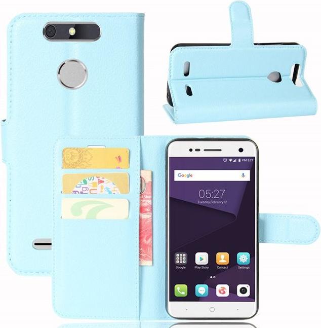 Actual product image MU Classic Litchi leather case (ZTE Blade V8 Lite)