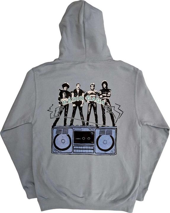 Actual product image Queen Adult Radio Ga Ga Pullover Hoodie (L)