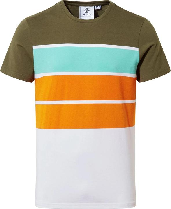 Actual product image TOG24 Mens Whitwick Stripe T-Shirt (XXL)