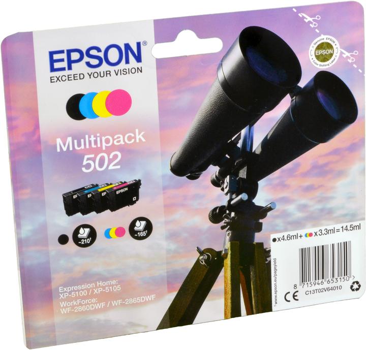 Epson 502 Multipack (M, BK, C, Y)