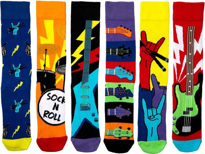 Produktbild United Oddsocks Sock N Roll (3er Pack, 39 - 46)