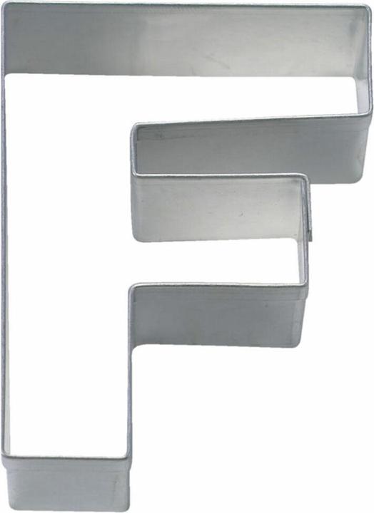Actual product image Städter Cookie Cutter Letter F
