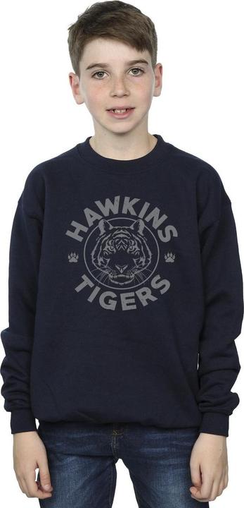 Immagine prodotto Netflix Stranger Things Hawkins Grey Tiger Felpa Ragazzi (152, 158)