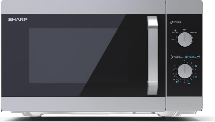 Sharp Microwave oven YC-MS31E-S Free standing, 900 W, Silver (23 l)