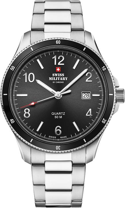 Swiss Military SM34096.01 Herrenuhr 42mm 5ATM (Analoguhr, 42 mm)