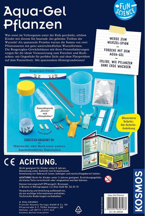 Actual product image Kosmos Fun Science Aqua-Gel Plants