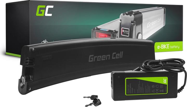 Produktbild GreenCell eBike 36V 7.8Ah E-Bike Li-Ion Frame Type with charger - 7.800 mAh (281 Wh, E-Bike Akku)