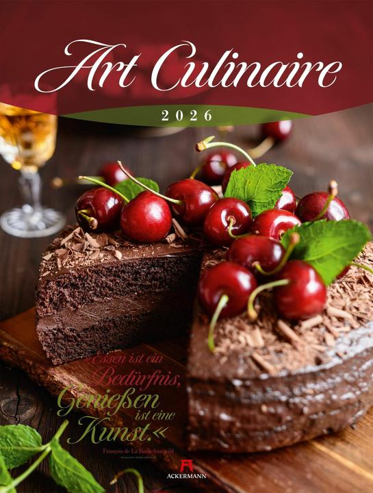 Image du produit Art Culinaire Kalender 2026 (Allemand, Ackermann Kunstverlag GmbH, 2025)