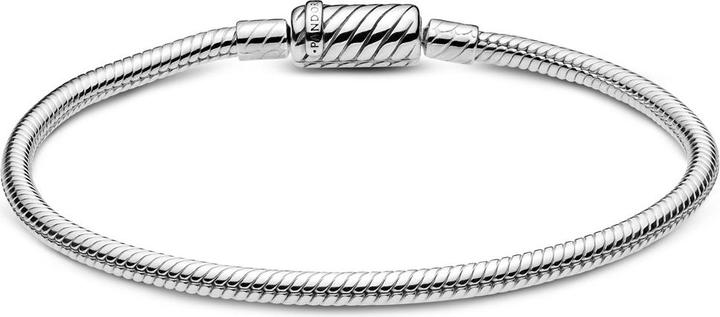 Produktbild Pandora Moments Magnetverschluss Schlangen Gliederarmband (20 cm, Silber 925)