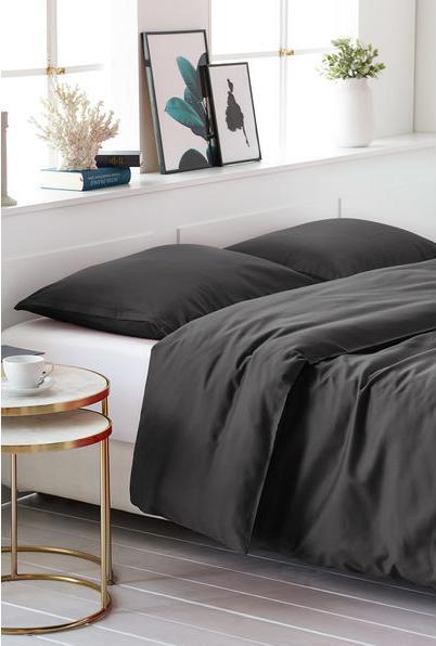 Immagine prodotto Living Home Uni raso (Set di biancheria da letto, 160 x 210 cm, 50 x 70 cm)