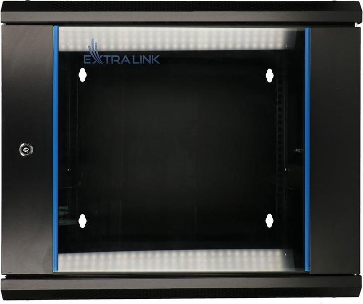 Produktbild Extralink 9U 600mm rack cabinet black (9 HE, 19 Zoll Rack)
