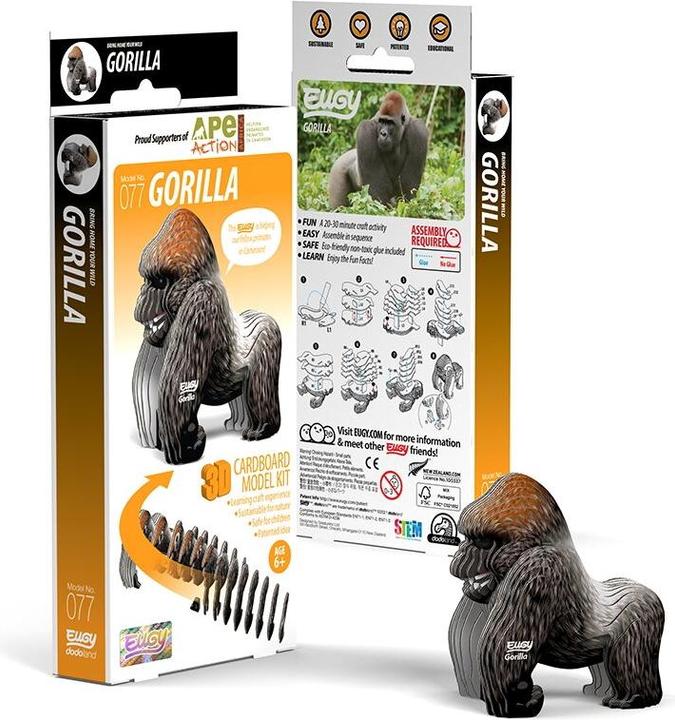 Actual product image Eugy Gorilla